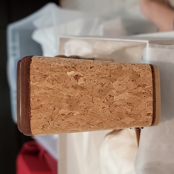 NIB Jimmy Choo June leather designer wedge - Picture 12 of 12